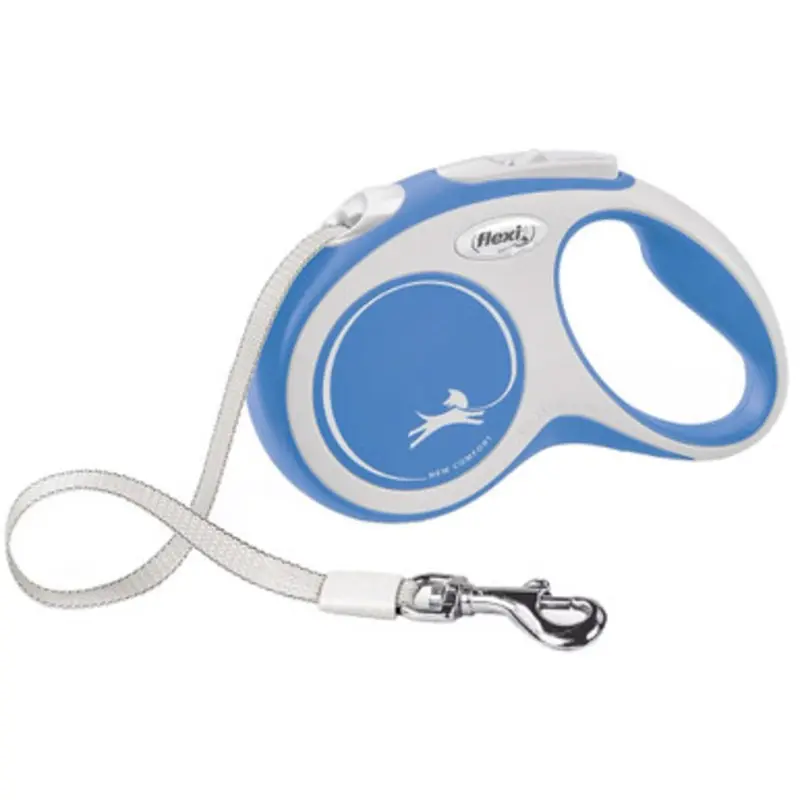 Flexi New Comfort Blue Retractable Pet Leash X-Small