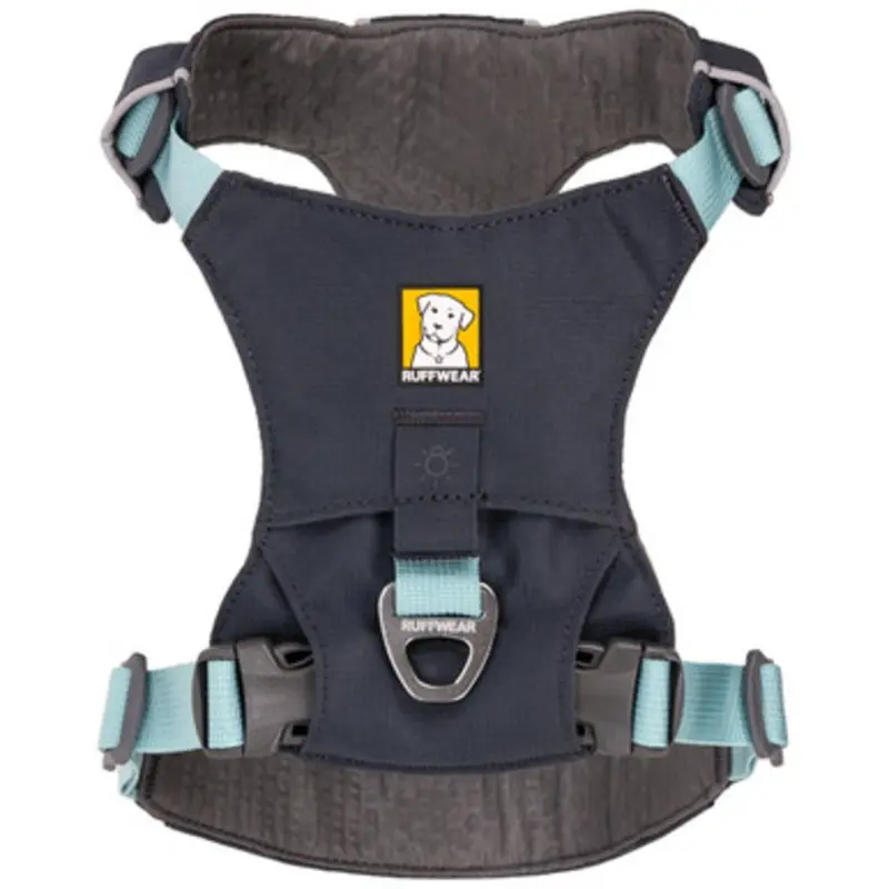 Ruffwear Hi & Light Lightweight Basalt Gray Dog Harness X-Small