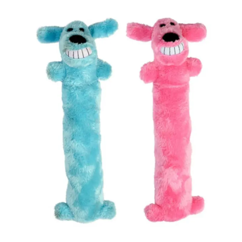 Multipet Loofa Dog Blankie Plush Dog Toy, Assorted 12"