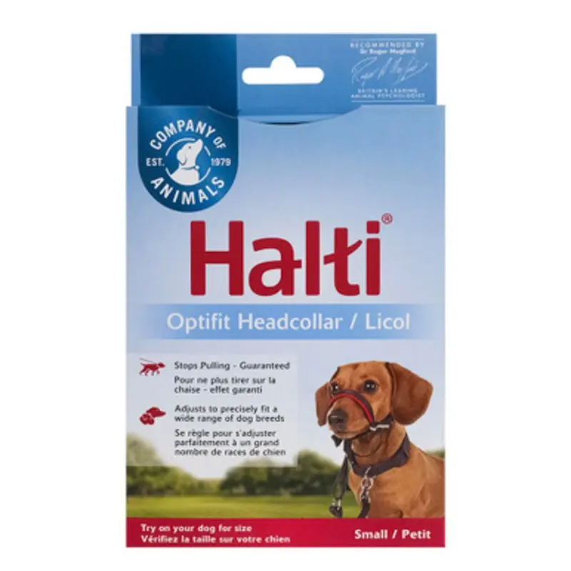 Company Of Animals Halti Optifit Dog Headcollar Small