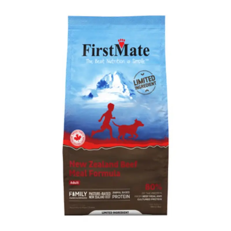 FirstMate Limited Ingredient New Zealand Beef Meal Formula Adult Dry Dog Food 5 lb