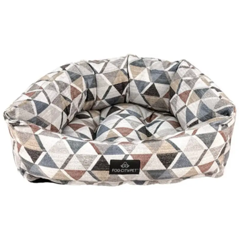 Fog City Pet Bed Geo Corner Cuddler Dog Bed One Size