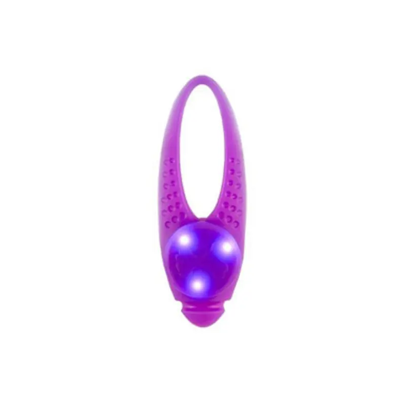 Friends Forever Purple LED Silicone Wrap Dog Safety Light One Size