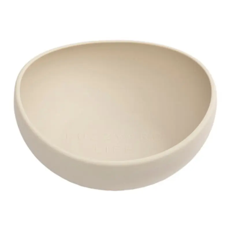 FuzzYard Life Sandstone Silicone Dog Bowl Medium