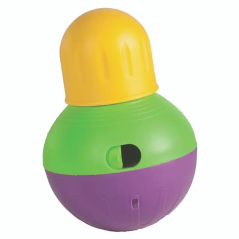 Starmark Treat Dispensing Bob-a-Lot Dog Toy Small