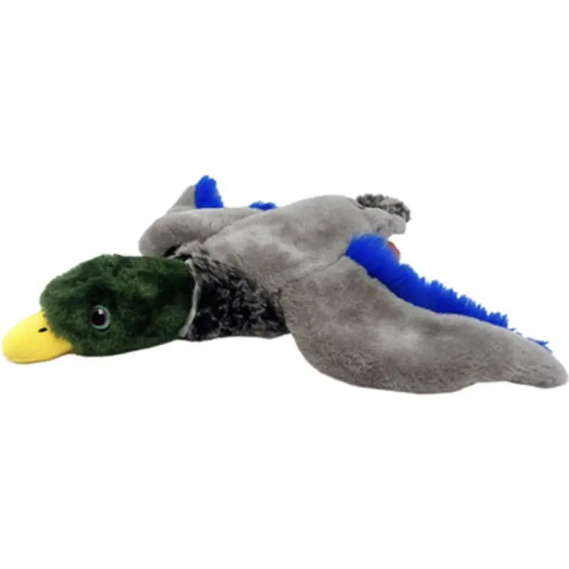 KONG Wild Low Stuff Mallard Duck Plush Dog Toy Medium
