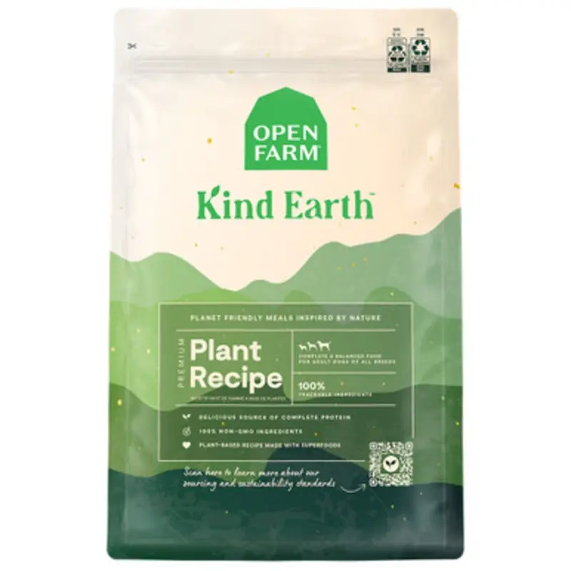 Open Farm Kind Earth Premium Plant Recipe Dry Dog Food 3.5 lb
