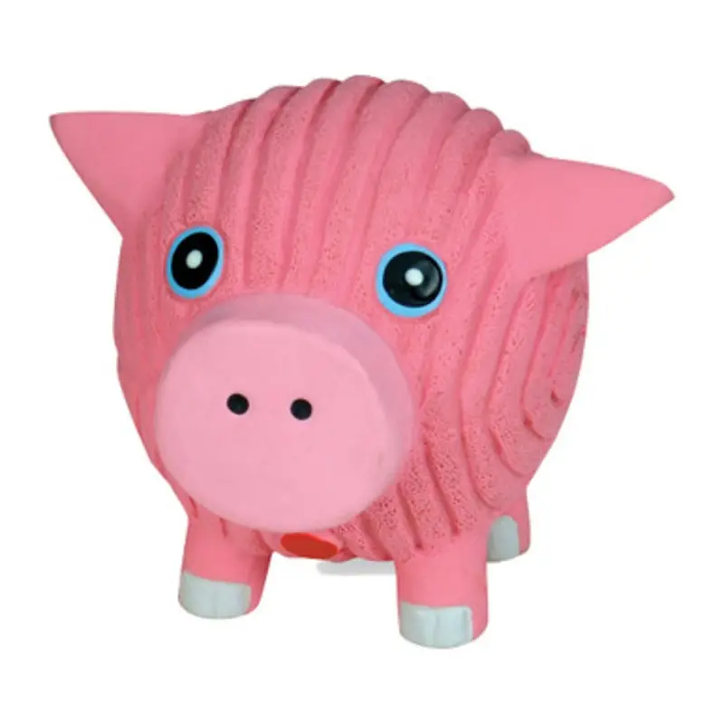 Ruff-Tex Hamlet Pig Ball Dog Toy 3.75"