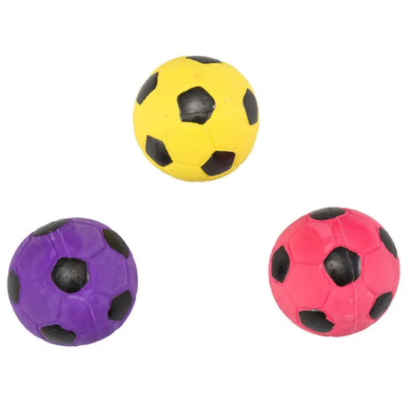 Spot Latex Soccer Ball Dog Toy, Assorted Colors One Size