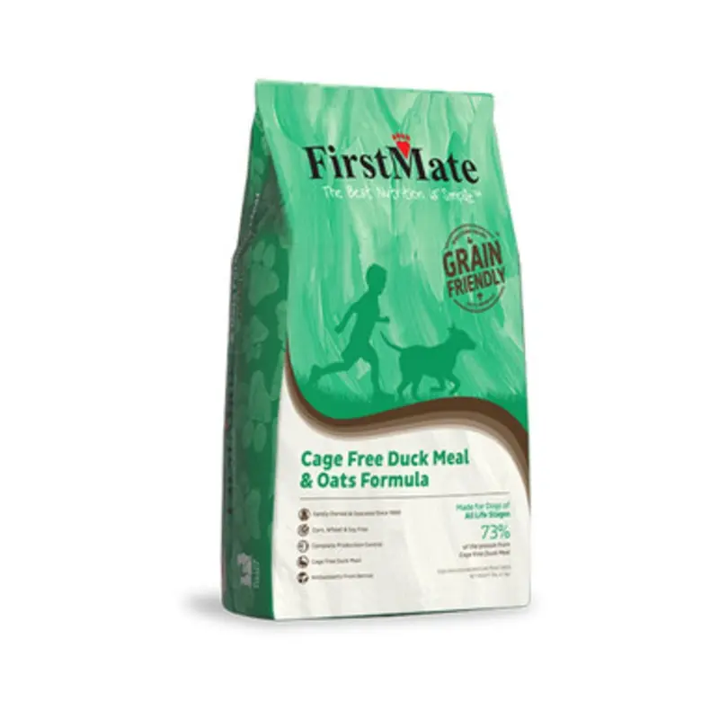 FirstMate Cage Free Duck & Oats Formula Dry Dog Food 5 lb
