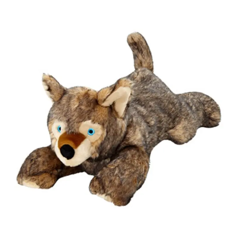 Fluff & Tuff Lobo Wolf Pup Plush Dog Toy 20"