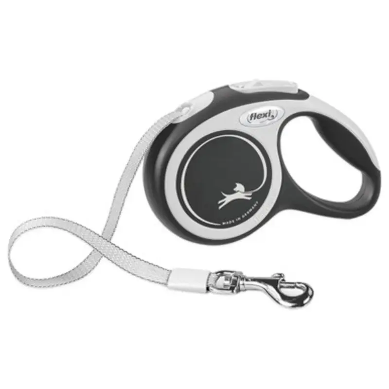Flexi New Comfort Black Retractable Pet Leash X-Small