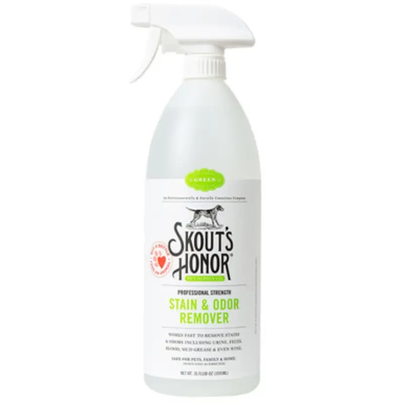 Skout's Honor Professional Strength Stain & Odor Remover Spray for Dogs & Cats 35 fl oz