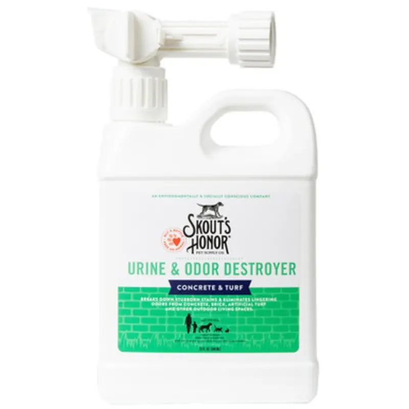 Skout's Honor Urine & Odor Destroyer for Concrete & Turf 32 fl oz