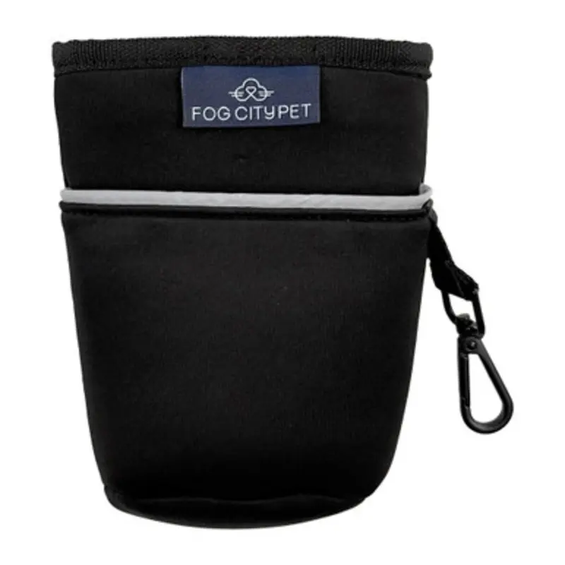 Fog City Pet Black Dog Treat Bag One Size