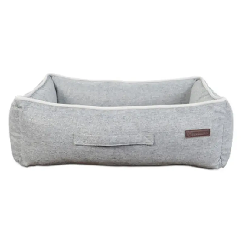 Pure Comfort Dark Gray Year-Around Performance Cuddler Pet Bed 24" x 16" x 8"