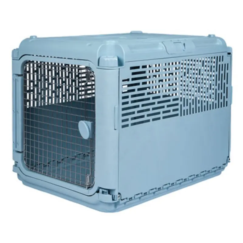 SportPet Soft Blue Collapsible Pet Kennel 30"