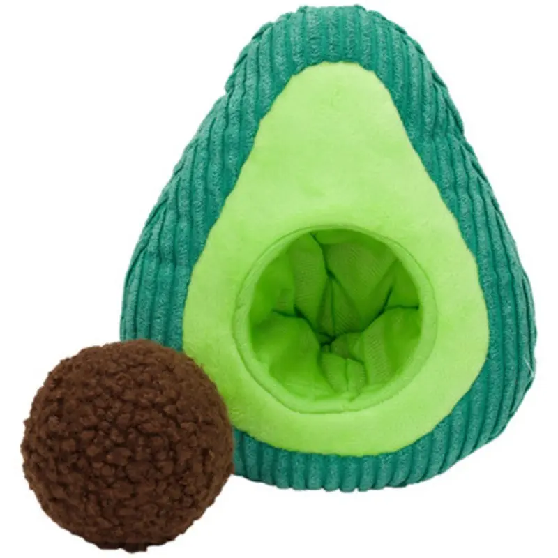 Fog City Pet Farmer's Market Avocado 2-in-1 Plush Dog Toy One Size