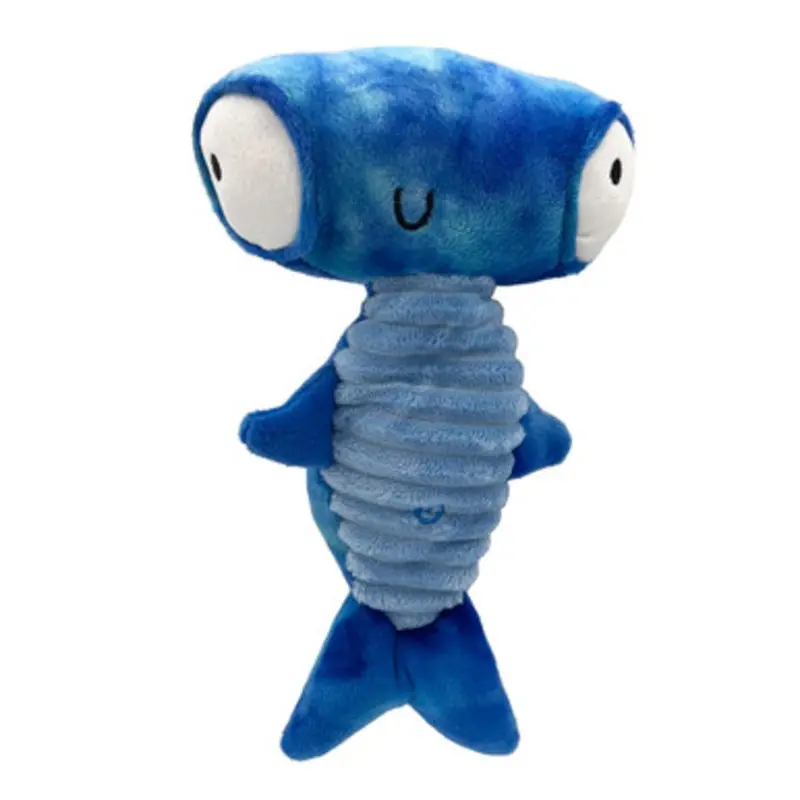 Huxley & Kent Power Plush Jack Hammerhead Shark Plush Dog Toy Small