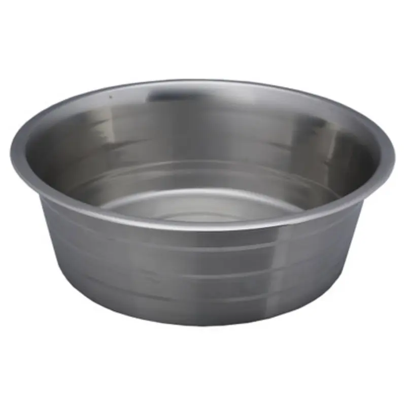 Indiepets Stripe Stainless Steel Dog Bowl Small