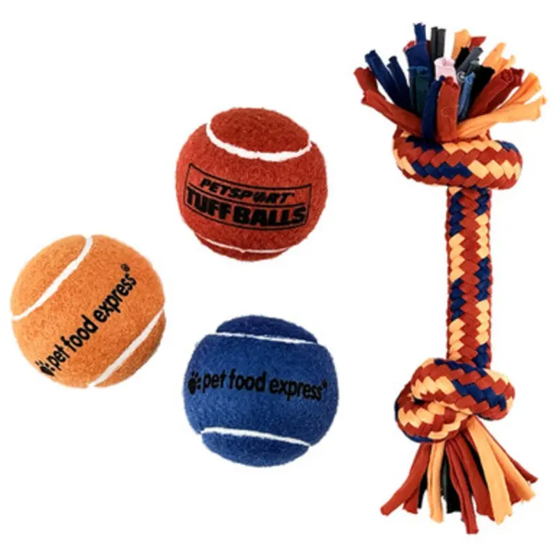 Fetch Your Own Adventure Fetch & Tug Dog Toys Play Pack Small