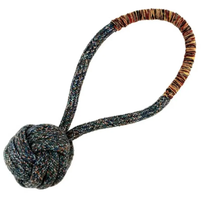 Fetch Your Own Adventure Looped Rope Ball Tug Dog Toy One Size
