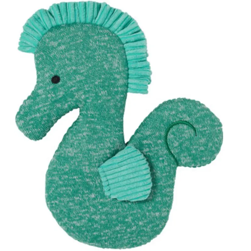Fog City Pet Knitted Seahorse Stuffless Dog Toy One Size