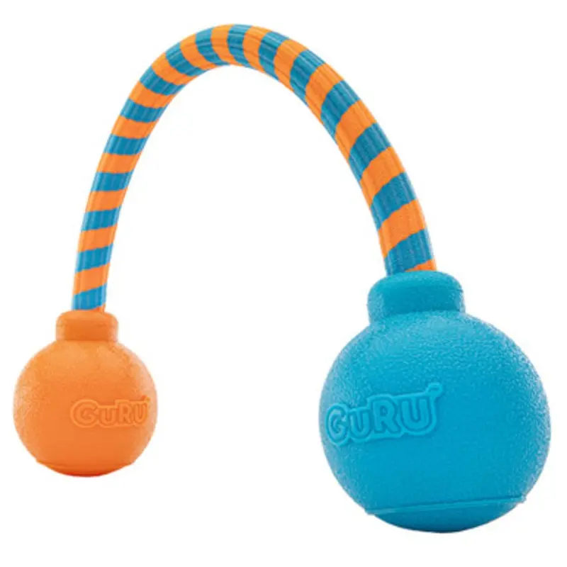 Guru Squeaking Rope Tug Dog Toy One Size