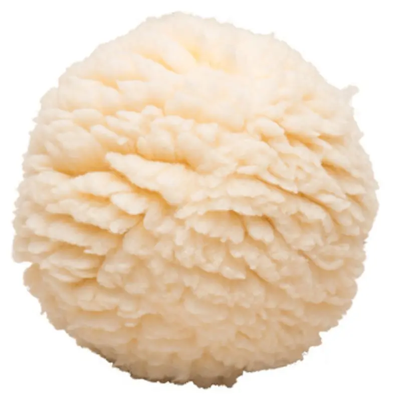 HuggleHounds HuggleFleece Ball Plush Dog Toy Large