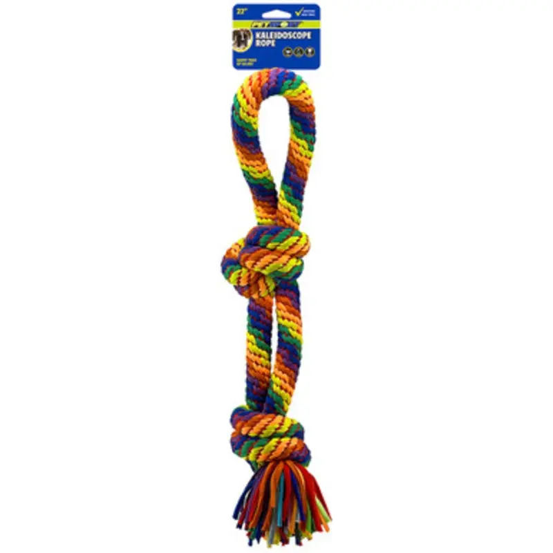 Petsport Kaleidoscope Tug Knot Rope Dog Toy X-Large