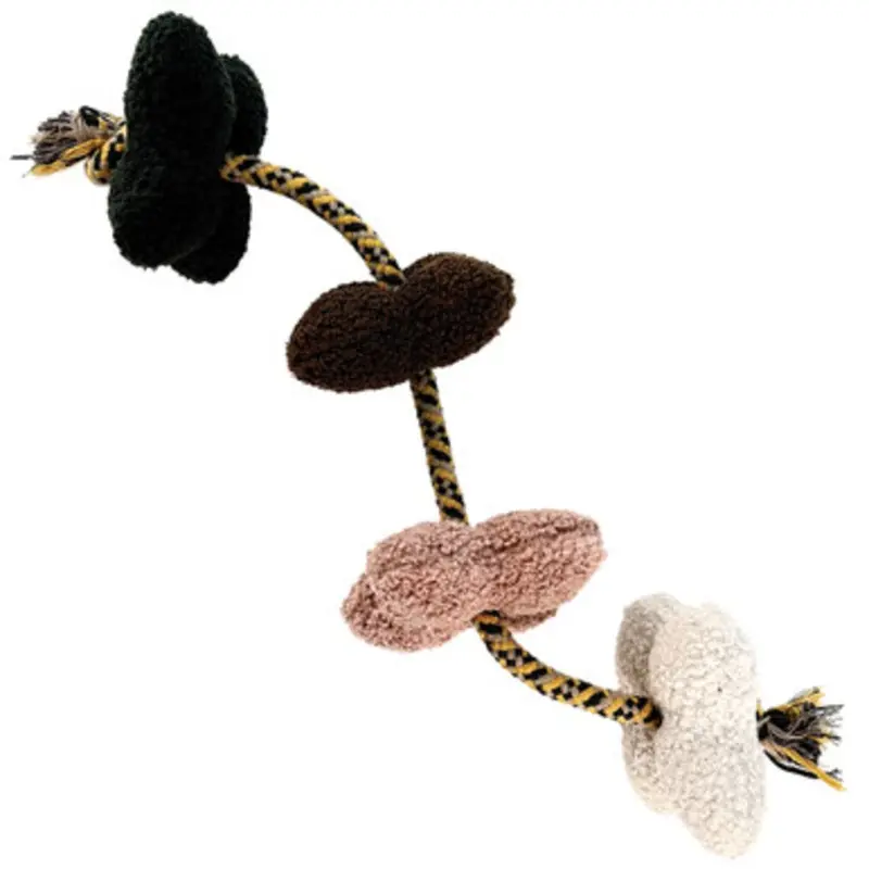 Fetch Your Own Adventure Four-Flower Rope Plush & Tug Dog Toy One Size