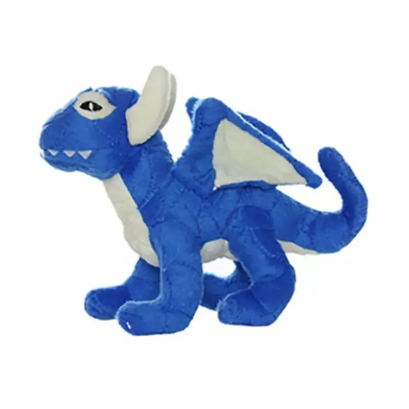 Mighty Junior Blue Dragon Tough Plush Dog Toy One Size