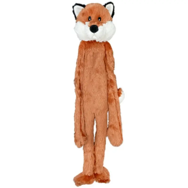 Pet Envy Swingin' Flattie Fox Crinkle Dog Toy X-Large