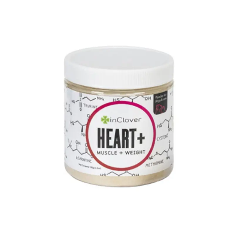 InClover Heart + Muscle + Weight Powder Dog & Cat Supplement 3.5 oz