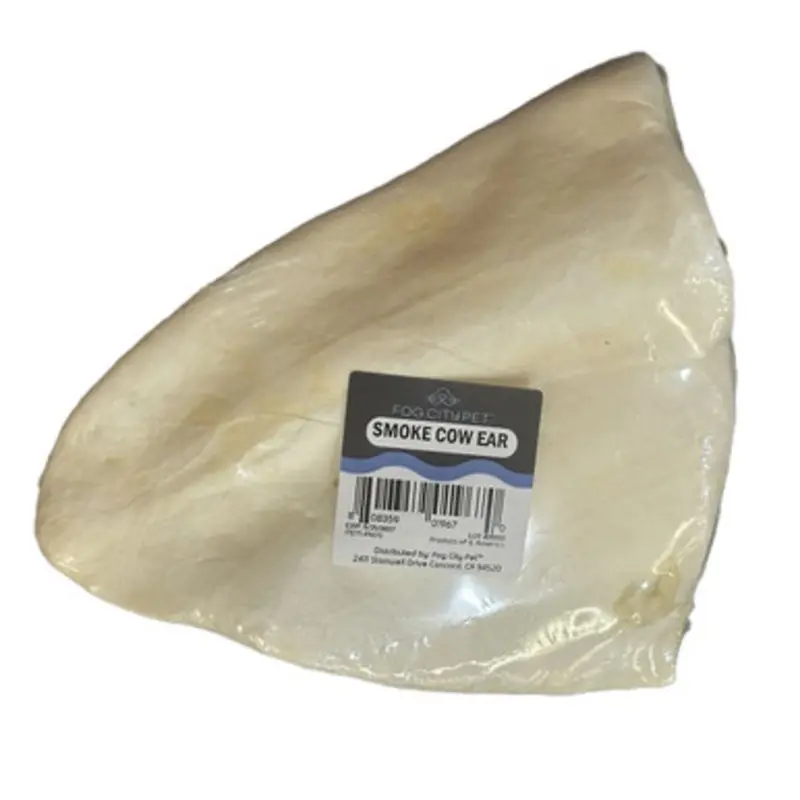 Fog City Pet Smoked Cow Ear Dog Chew Treat 1 ct