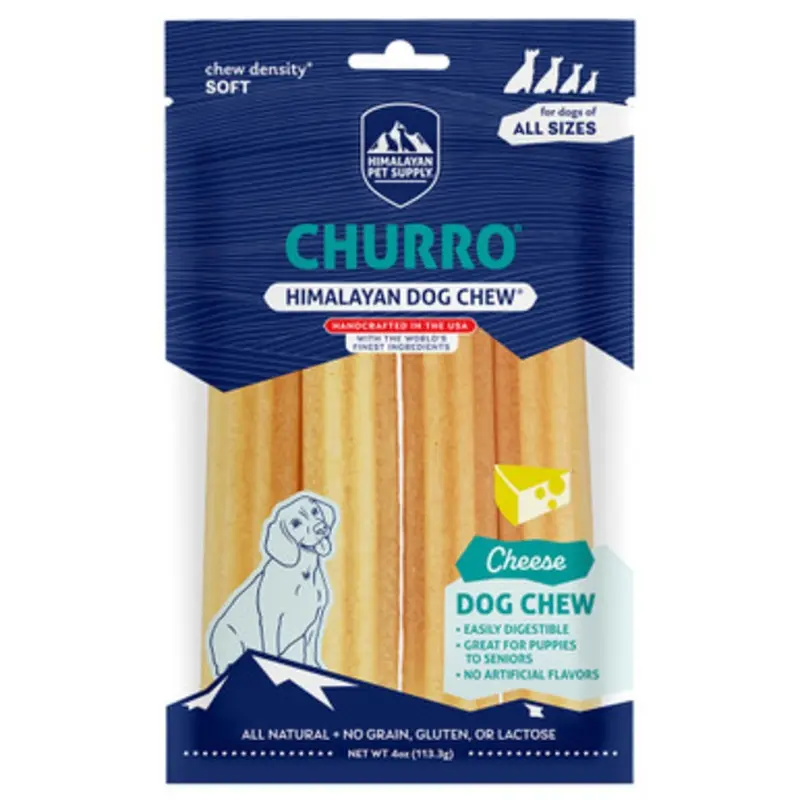 Himalayan Churro Cheese Dog Chew Treat 4 oz