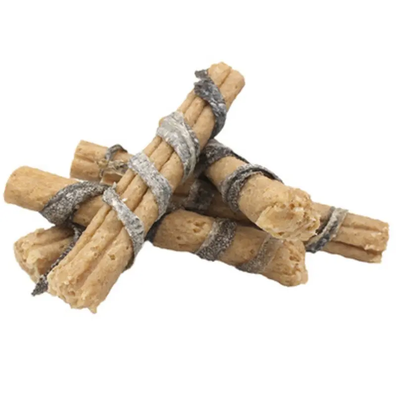 Icelandic+ Hand Wrapped Collagen w/ Cod Dental Dog Chew Treat 4"