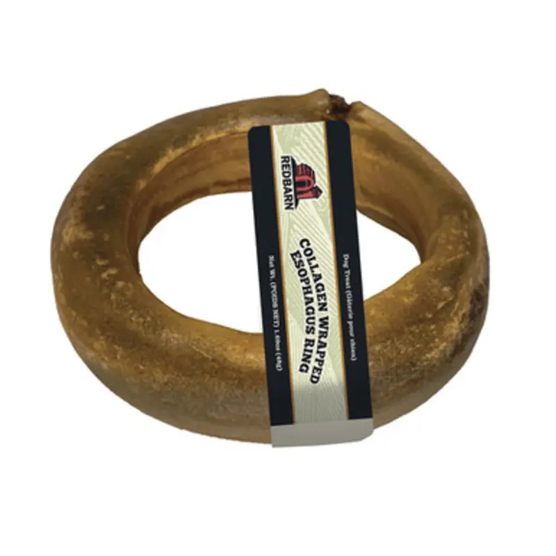Redbarn Collagen Wrapped Esophagus Ring Dog Chew Treat One Size