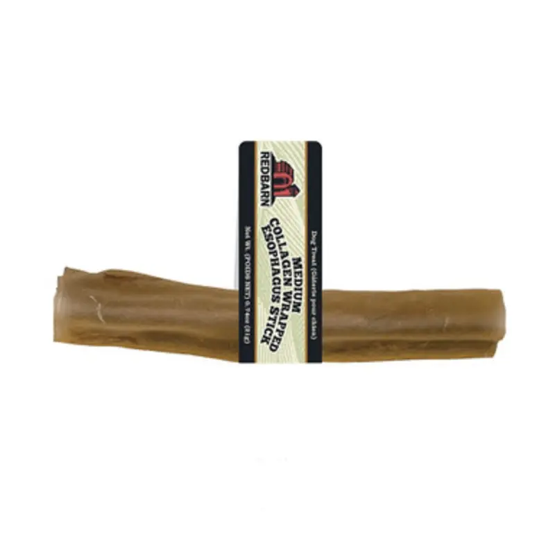Redbarn Collagen Wrapped Esophagus Stick Dog Chew Treat Medium