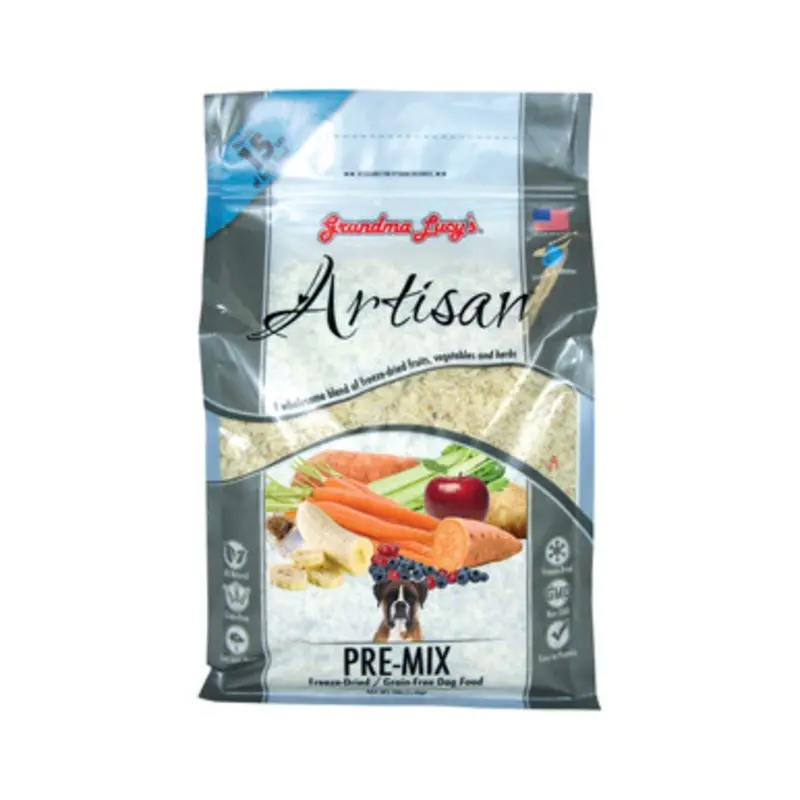 Grandma Lucy's Artisan Pre-Mix Grain-Free Freeze Dried Dog Food 3 lb