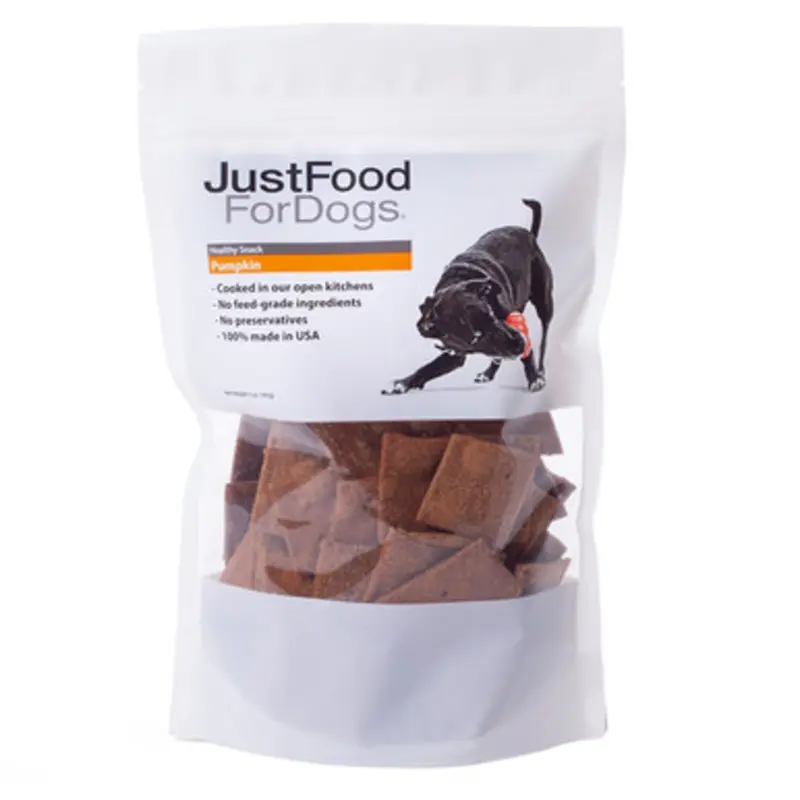 JustFoodForDogs Pumpkin Dog Treats 5 oz