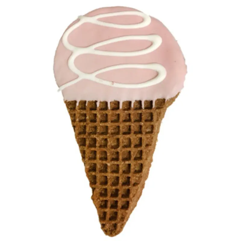 Pawsitively Gourmet Ice Cream Cone Cookie Dog Treat, Assorted Colors 1 ct