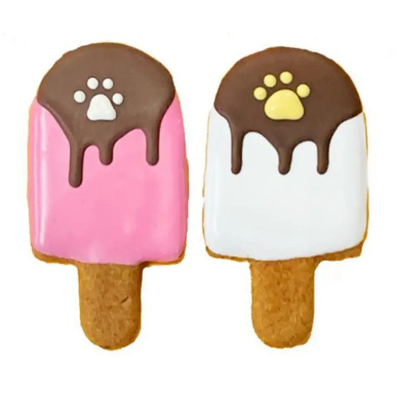 Pawsitively Gourmet Summer Pawpsicle Cookie Dog Treat, Assorted Colors 1 ct