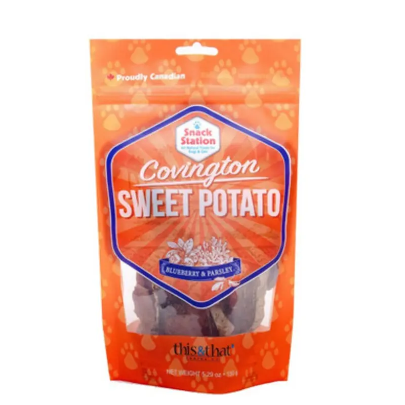 This and That Sweet Potato Blueberry & Parsley Dehydrated Dog Treats 5.2 oz