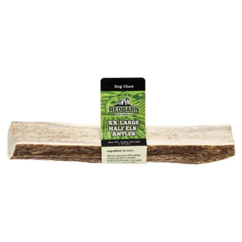 Redbarn Half Elk Antler Dog Chew Treat XX-Large