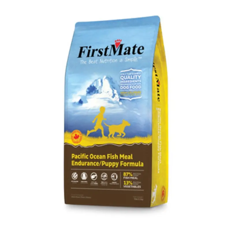 FirstMate Pacific Ocean Fish Meal Endurance/Puppy Formula Dry Dog Food 5 lb