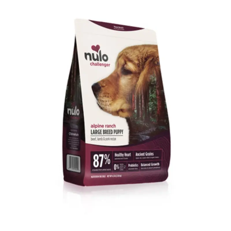 Nulo Challenger Large Breed Puppy Beef, Lamb & Pork Recipe Dry Dog Food 24 lb