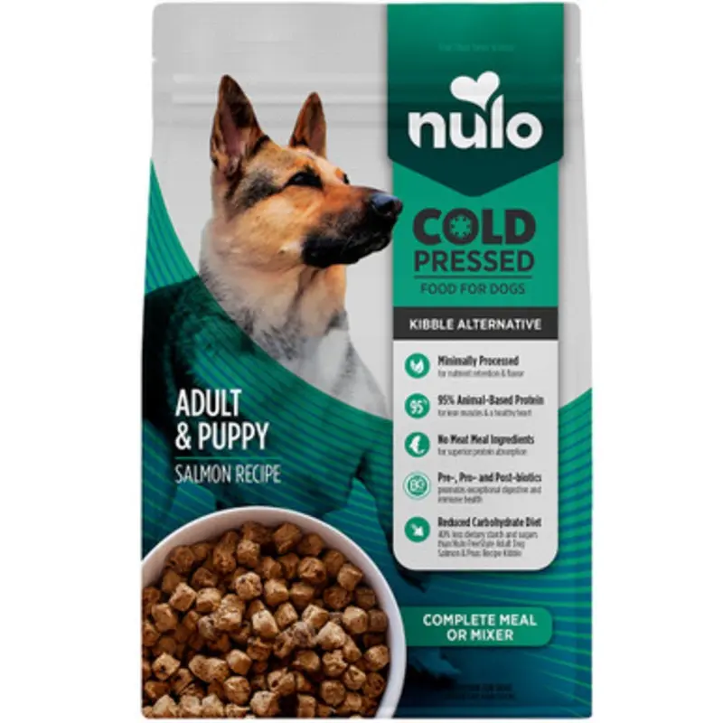 Nulo Cold Pressed Salmon Recipe Adult & Puppy Dog Food 2.2 lb