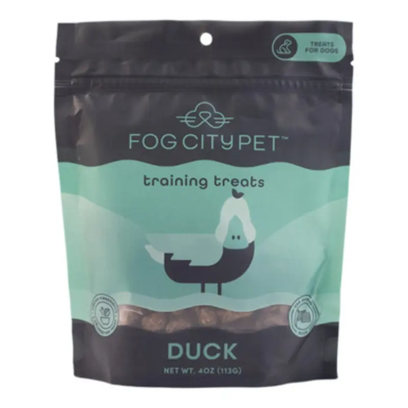 Fog City Pet Duck Recipe Air-Dried Training Dog Treats 4 oz