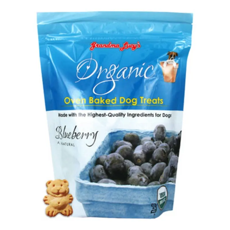 Grandma Lucy's Oven-Baked Organic Blueberry Dog Treats 14 oz